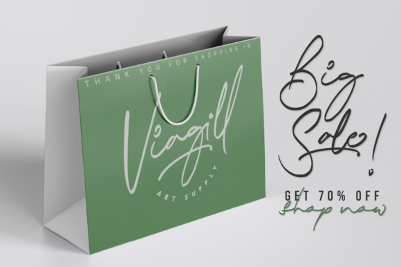 Earthan Font Poster 4