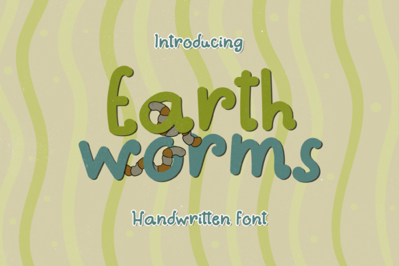 Earthworms Font