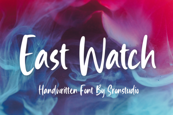 East Watch Font Poster 1