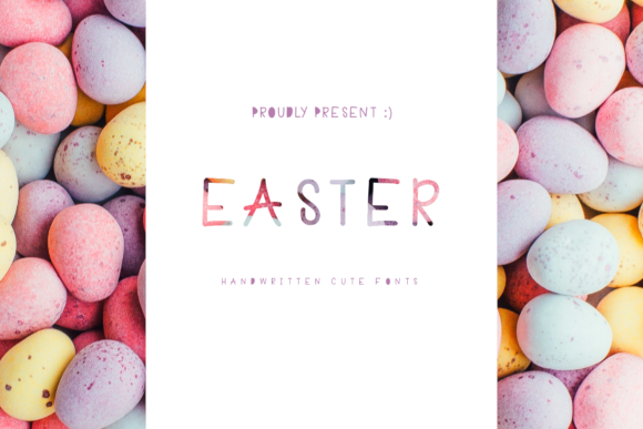 Easter Font Poster 1