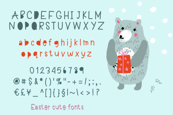 Easter Font Poster 11