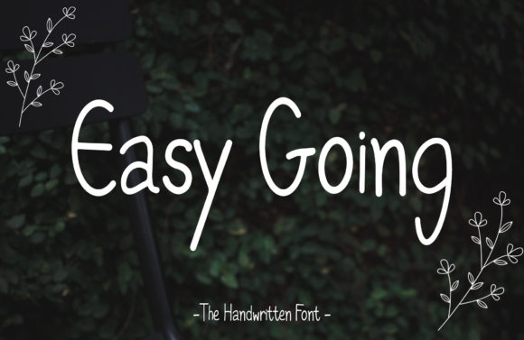 Easy Going Font Poster 1