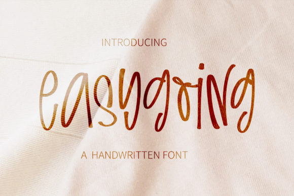Easygoing Font Poster 1