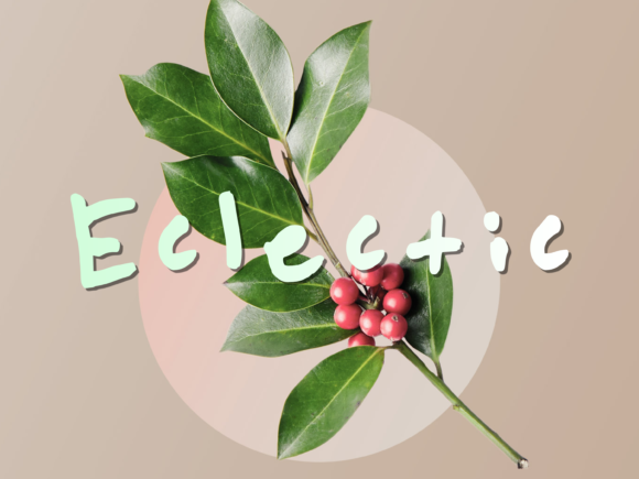 Eclectic Font Poster 2