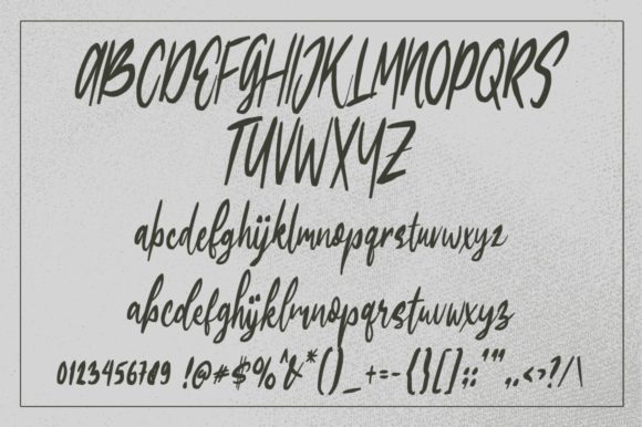 Edigtor Font Poster 4