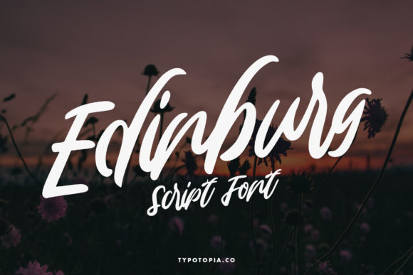 Edinburg Font Poster 1