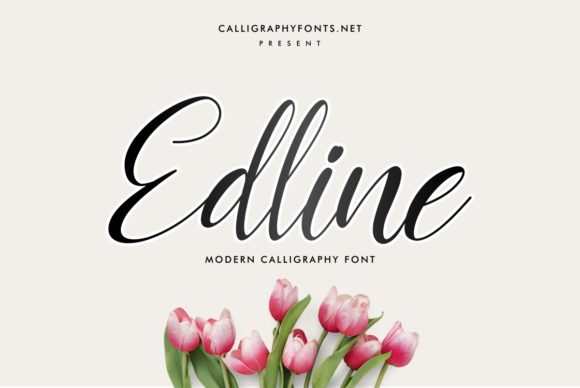 Edline Font Poster 1