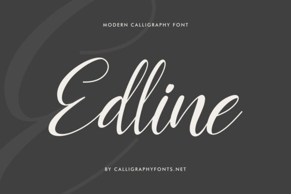 Edline Font Poster 2