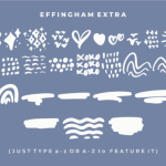 Effingham Font Poster 4