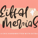 Eiffal Merrias Font Poster 1