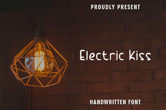 Electric Kiss Font Poster 1