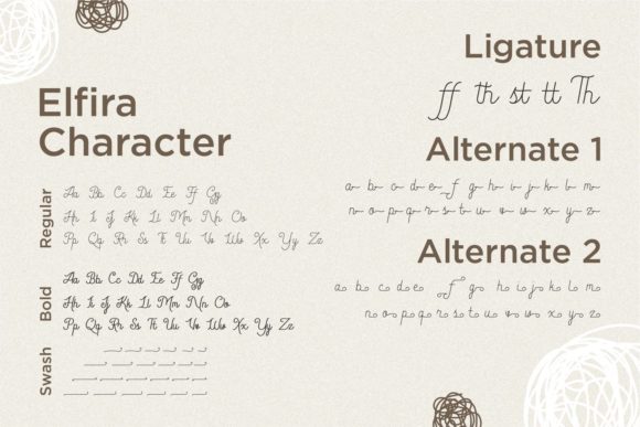 Elfira Font Poster 7