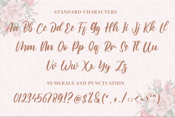 Elizabeth Font Poster 2