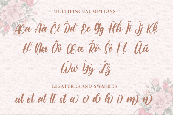 Elizabeth Font Poster 3
