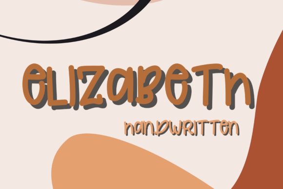 Elizabeth Font Poster 1