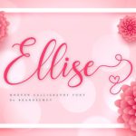 Ellise Font Poster 1