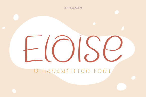 Eloise Handwritten Font Poster 1