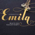 Emila Font Poster 1