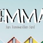 Emma Font Poster 1