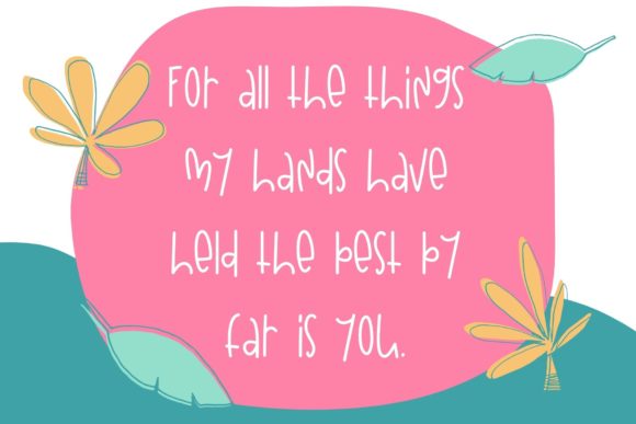 Emma Baby Shower Font Poster 2