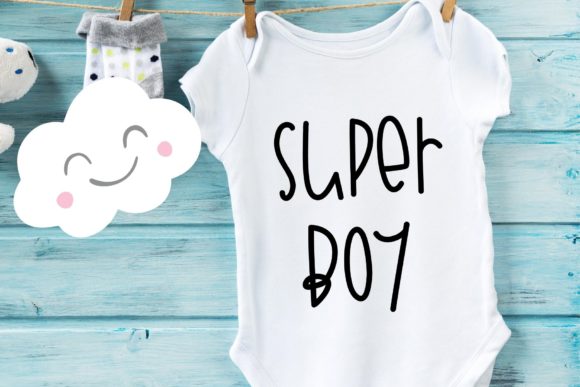Emma Baby Shower Font Poster 5