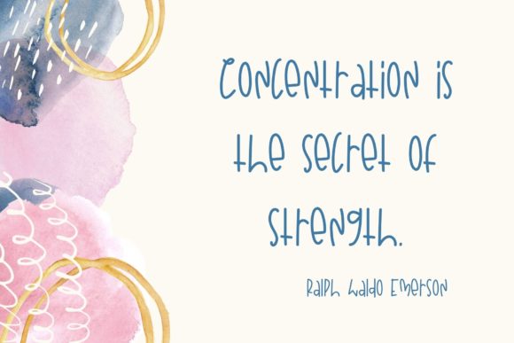Emma Baby Shower Font Poster 6