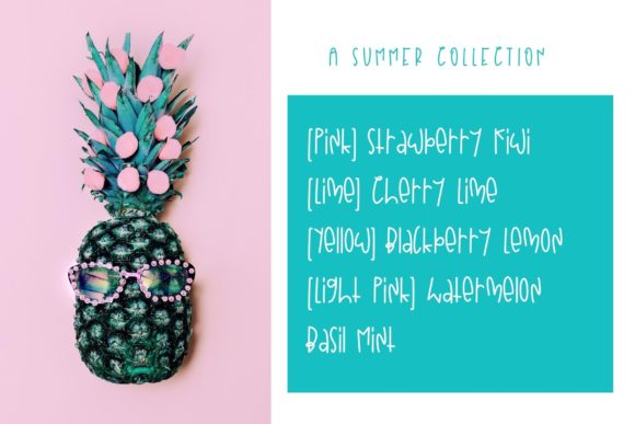 Emma Baby Shower Font Poster 7