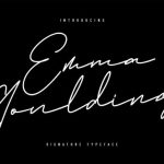 Emma Goulding Font Poster 1