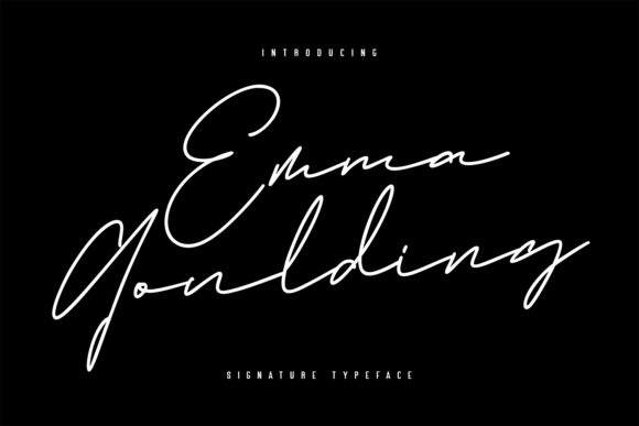 Emma Goulding Font Poster 1