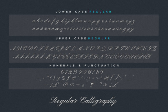 Empario Armani Font Poster 6