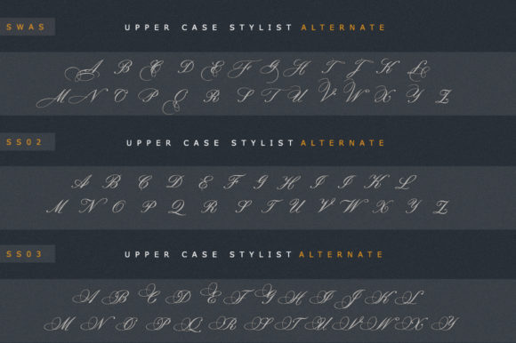 Empario Armani Font Poster 7