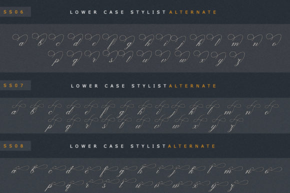 Empario Armani Font Poster 9