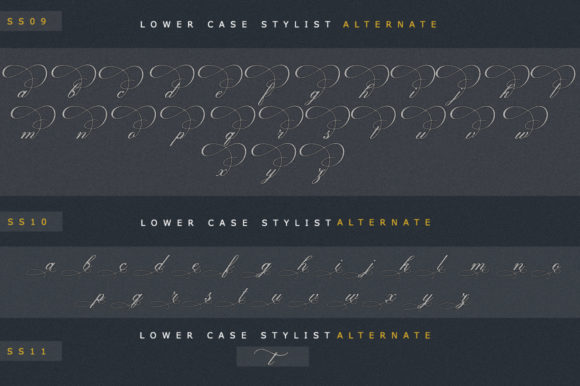 Empario Armani Font Poster 10