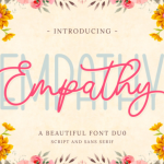 Empathy Duo Font Poster 1