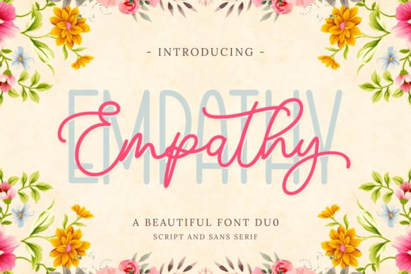 Empathy Duo Font Poster 1