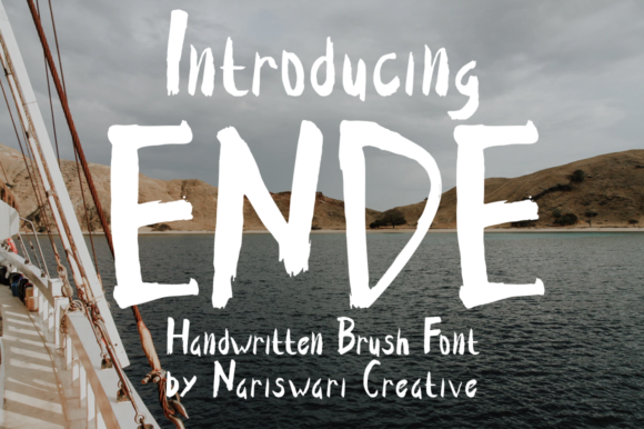 Ende Font Poster 1