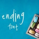 Ending Font Poster 1