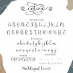 Enlova Font Poster 6