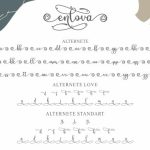 Enlova Font Poster 7