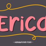 Erica Font Poster 1