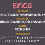 Erica Font Poster 3