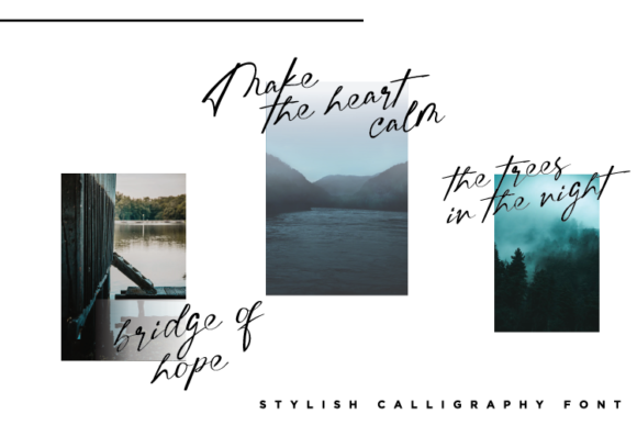 Erlina Font Poster 5