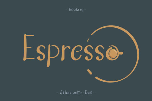 Espresso Font