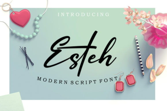 Esteh Font Poster 1