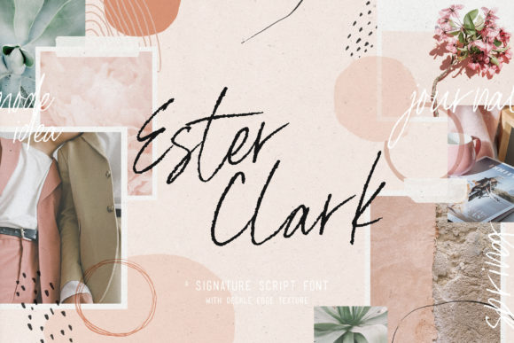 Ester Clark Font Poster 1