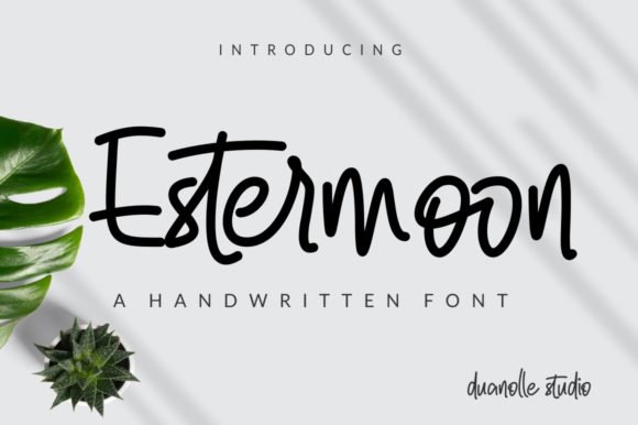 Estermoon Font Poster 1