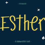 Esther Font Poster 1
