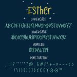 Esther Font Poster 3