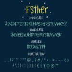 Esther Font Poster 3