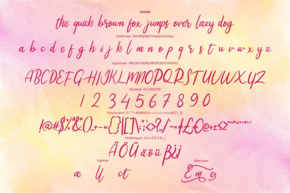 Estimate Font Poster 6